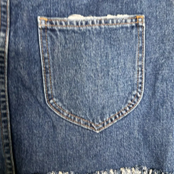 Tularosa Aubrey Mini Denim Skirt - Picture 8 of 11